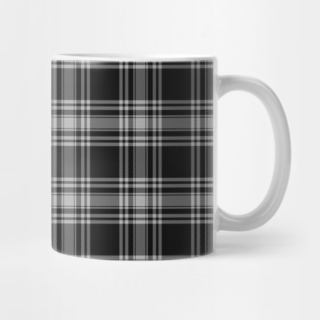 Menzies Black Tartan Plaid Scottish Pattern by terrybain